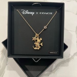 Disney X Coach Mickey Necklace